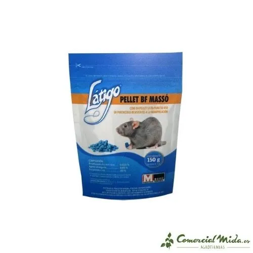 Raticide MASSÓ Whip Pellet BF Sachet 150 gr