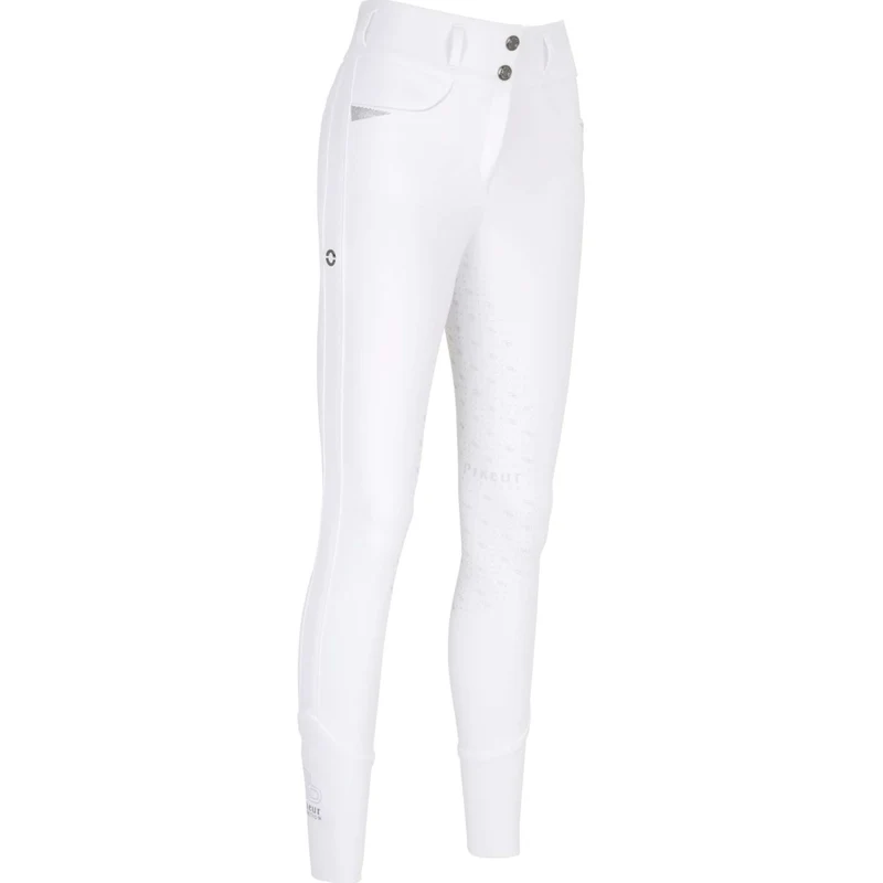 Pikeur Pantalon d'Équitation Laure SD Full Grip Blanc