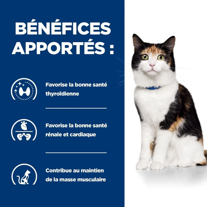 Hill's Prescription Diet y/d Thyroid Care en terrine au poulet - pâtée chat