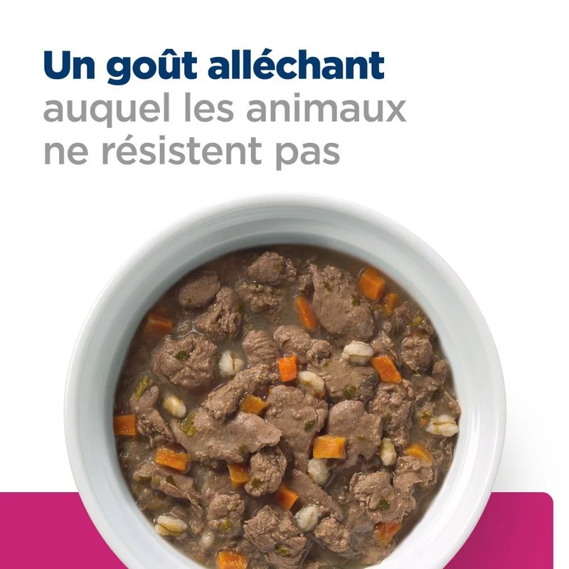 Hill's Prescription Diet Gastrointestinal Biome en mijotés au poulet - pâtée chat