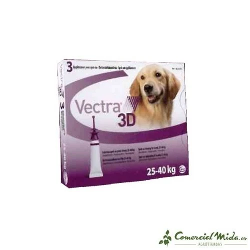 Pipettes antiparasitaires CEVA VECTRA 3D pour chiens