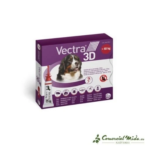 Pipettes antiparasitaires CEVA VECTRA 3D pour chiens