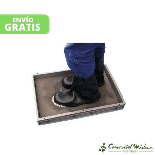 Plateau de désinfection des chaussures INSPROVET