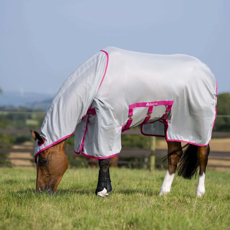 Bucas Buzz-Off X Full Neck Blue/Blossom
