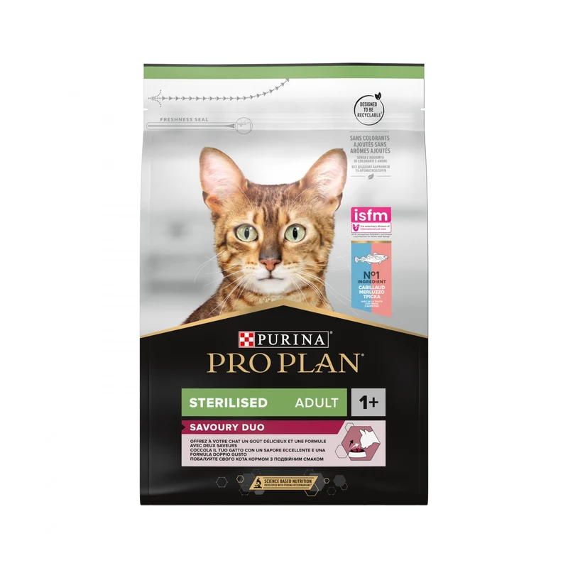 Pro Plan Savoury Duo Sterilised Adult - croquettes chat