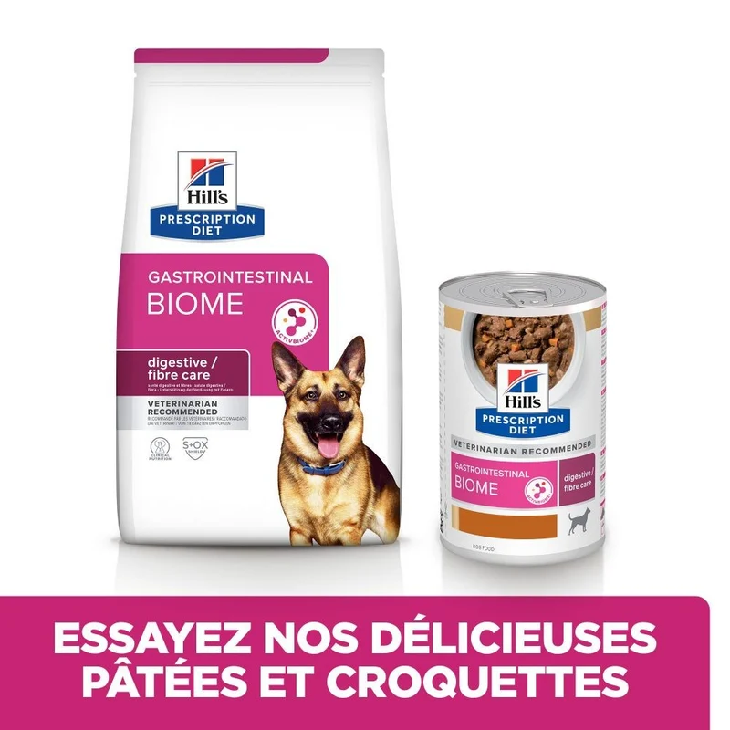 Hill's Prescription Diet Gastrointestinal Biome au poulet - croquettes chien