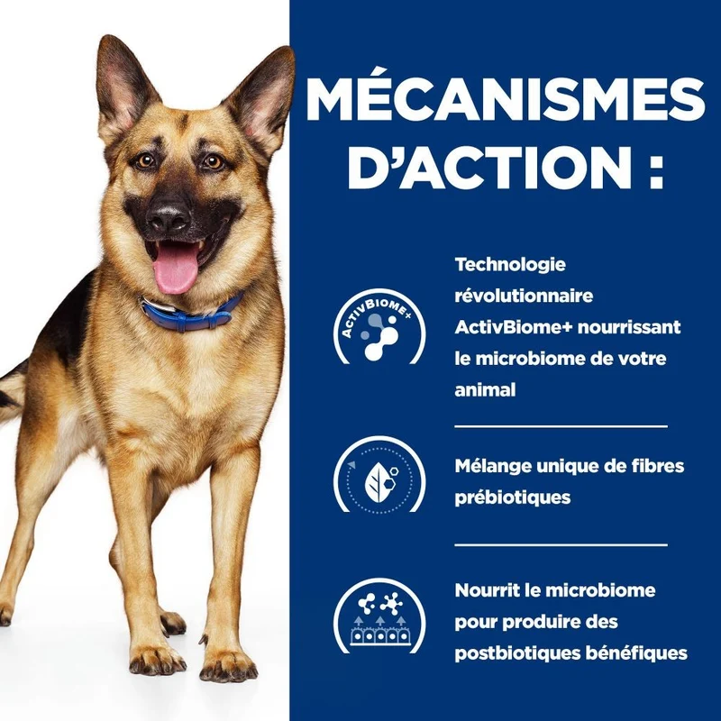Hill's Prescription Diet Gastrointestinal Biome au poulet - croquettes chien