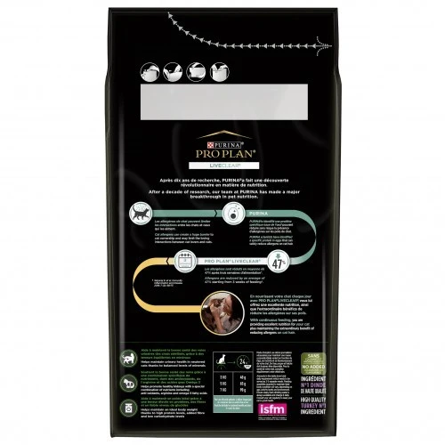 PRO PLAN LiveClear Sterilised Adult à la Dinde - Croquettes pour chat