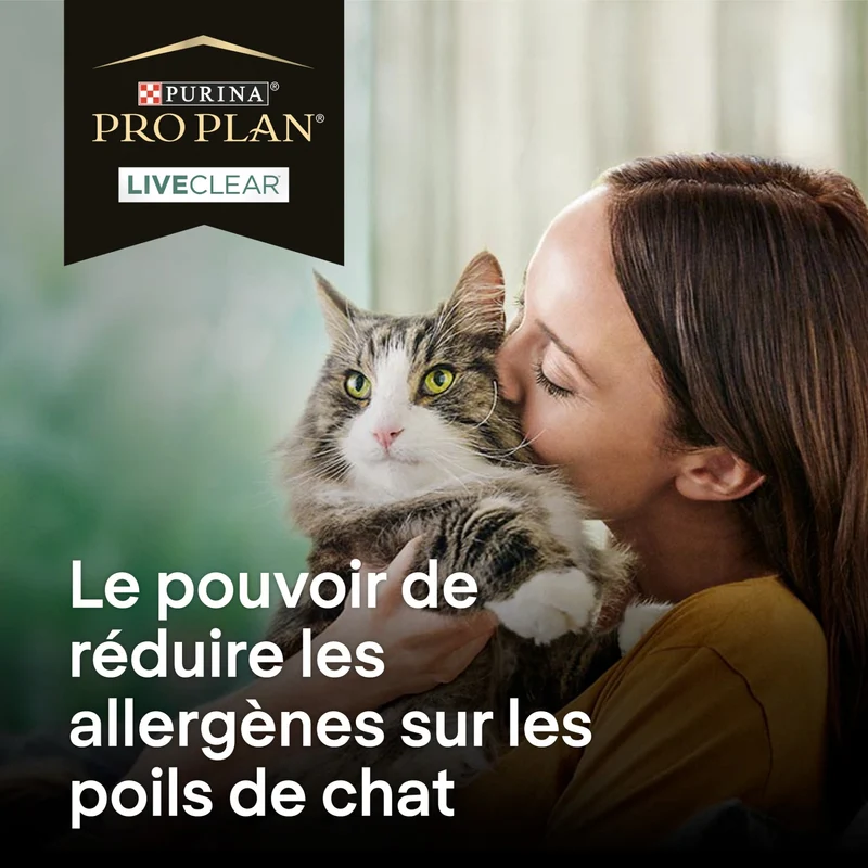 PRO PLAN LiveClear Sterilised Adult à la Dinde - Croquettes pour chat
