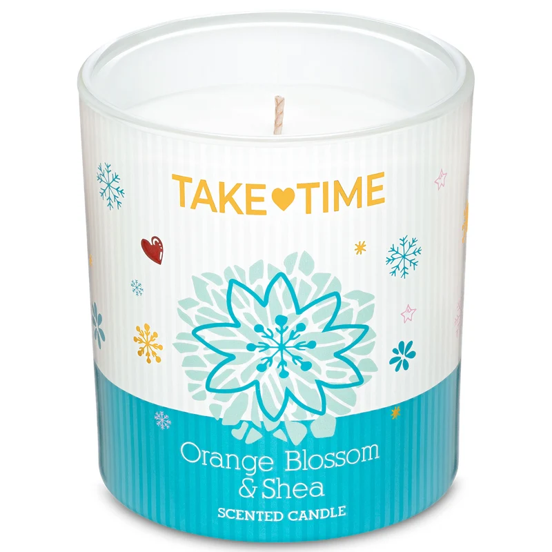 TAKE TIME XMAS Kaars | 200g | Kerstgeur