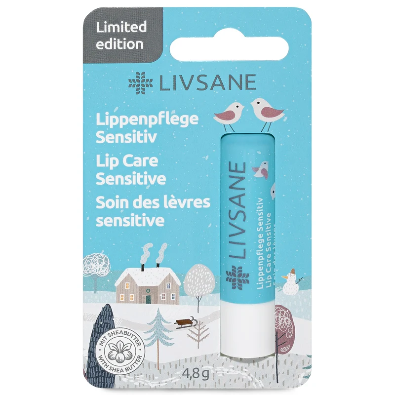 LIVSANE XMAS Gevoelige Lippenbalsem | 4,8g | Lippenverzorging