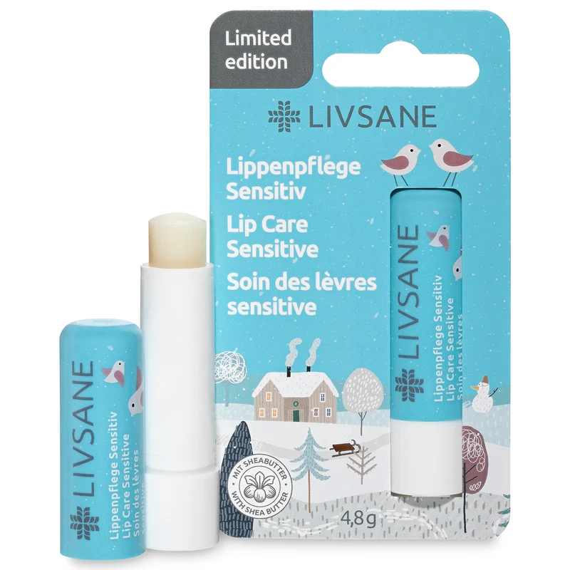 LIVSANE XMAS Gevoelige Lippenbalsem | 4,8g | Lippenverzorging