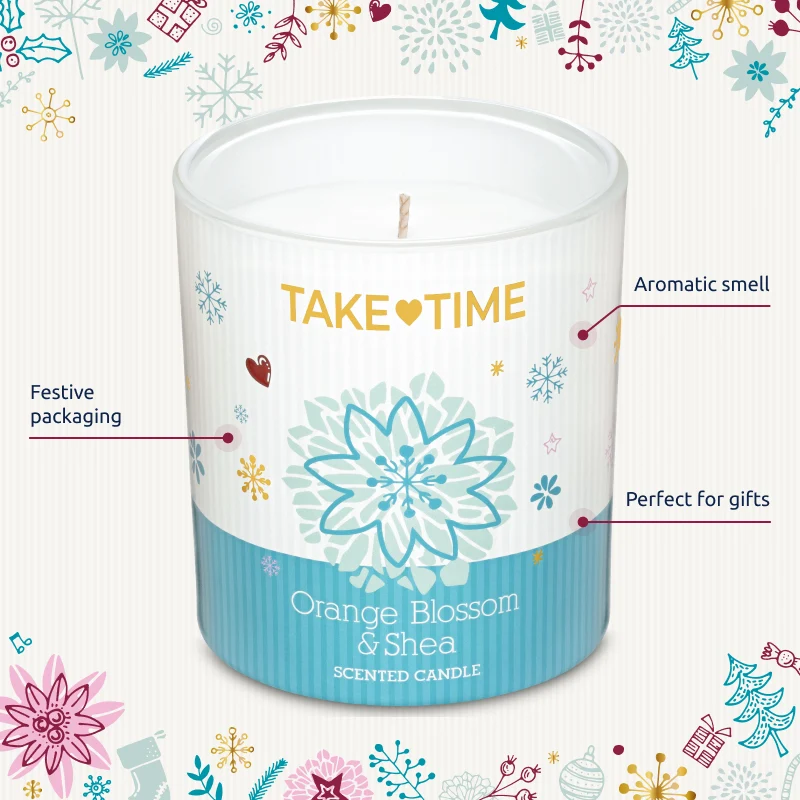 TAKE TIME XMAS BathTrio | 3-delige badset