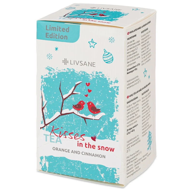 LIVSANE XMAS Kaneel/Sinaasappel Thee | 20 zakjes