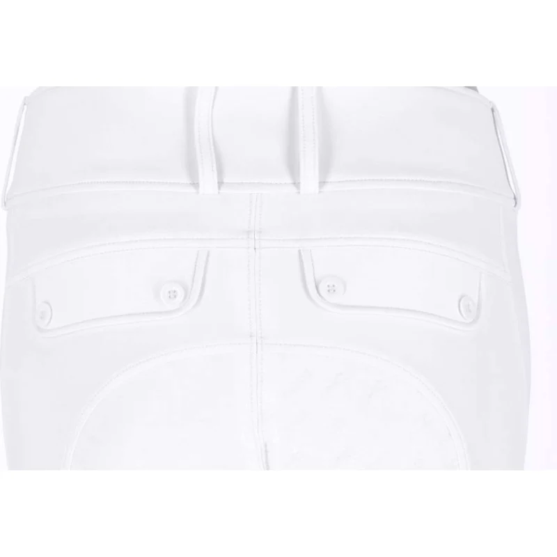 Schockemöhle Pantalon d'Équitation SPCarola Full Grip Optical White