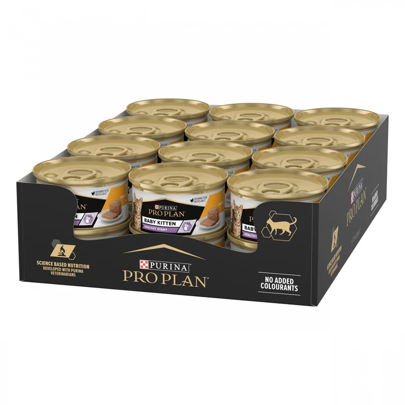Pro Plan Healthy Start Baby Kitten en mousse au poulet - pâtée chaton