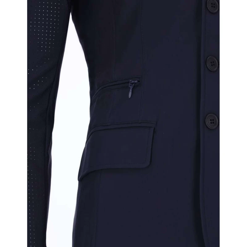 Schockemöhle Veste de Concours SPRonny Hommes Bleu Foncé