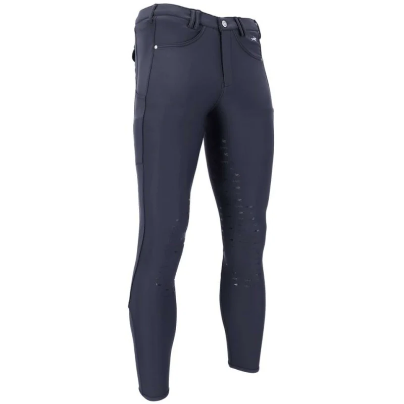 Schockemöhle Pantalon d'Équitation SPLeo Full Grip Gents Bleu Foncé