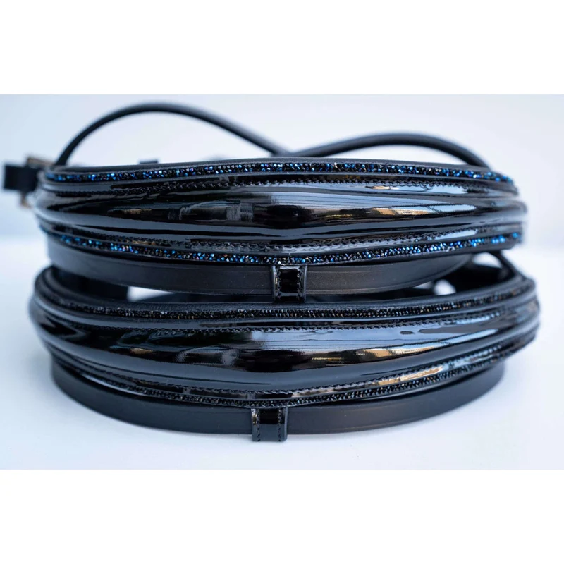 HB Muserolle Showtime Special Shape Noir/Marine Briller