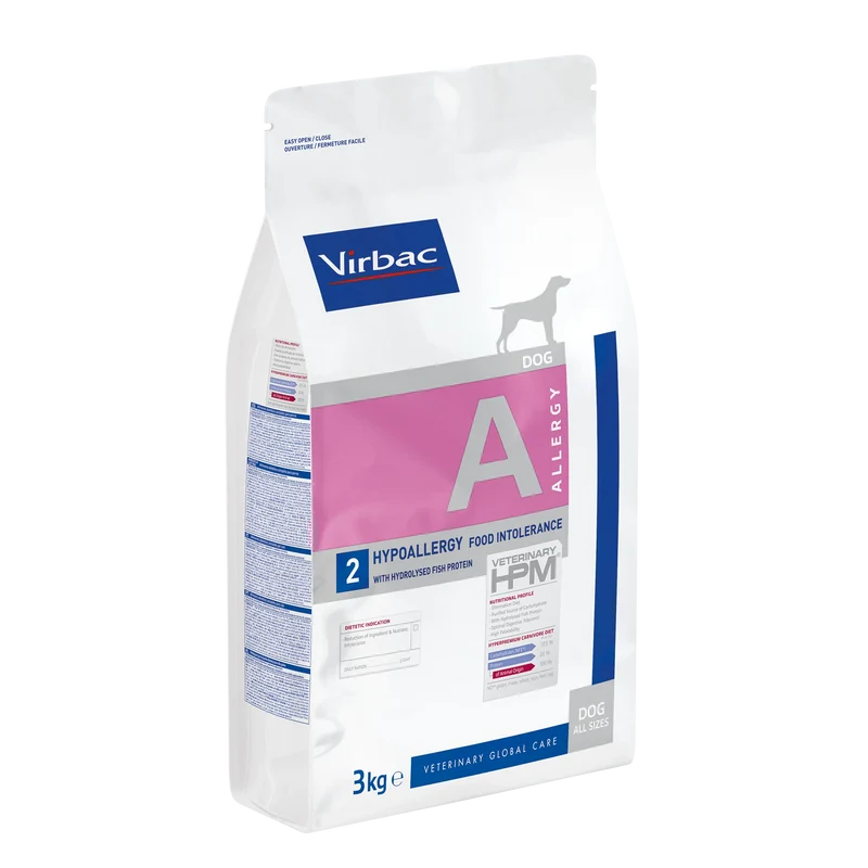 Virbac Veterinary HPM Diététique Hypoallergy Food Intolerance - croquettes chien