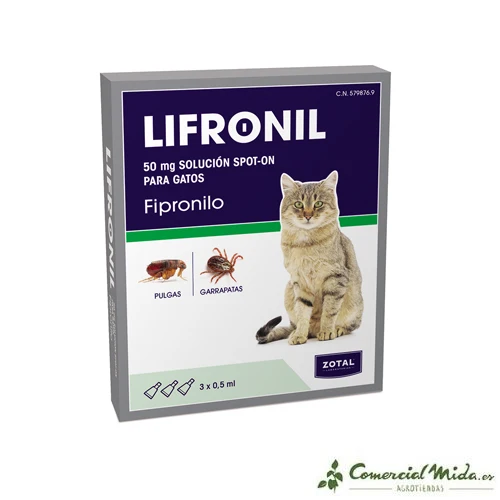 Pipette LIFRONIL Chat (BLISTERS 3 x 50 mg)