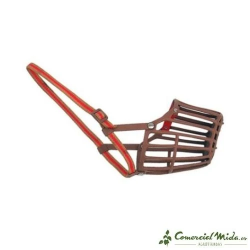 Muselière en plastique T2 (21,5 cm) pour chien