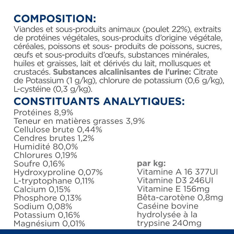 Hill's Prescription Diet c/d Urinary Care Multicare Stress en sachets - pâtée chat