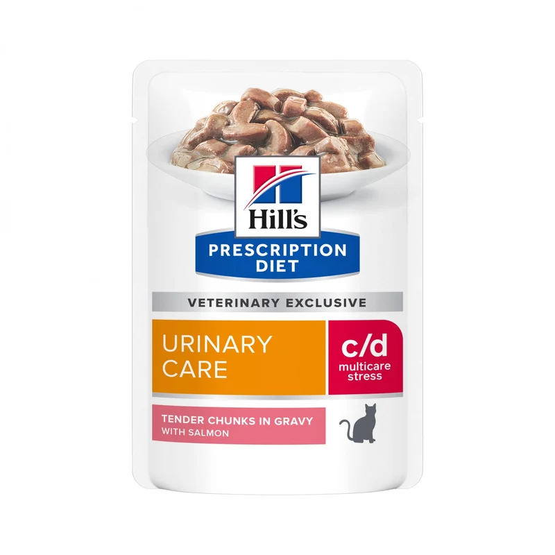 Hill's Prescription Diet c/d Urinary Care Multicare Stress en sachets - pâtée chat