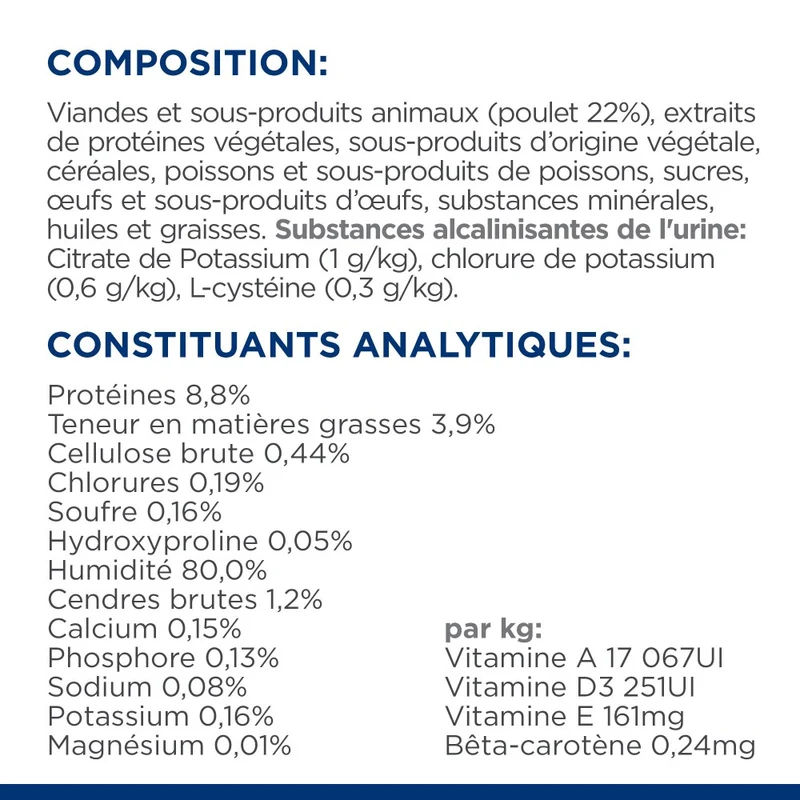Hill's Prescription Diet c/d Urinary Care Multicare en sachets - pâtée chat
