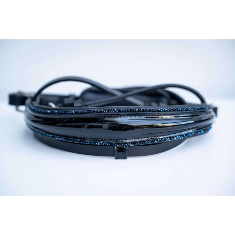 HB Muserolle Showtime Special Shape Noir/Marine Briller