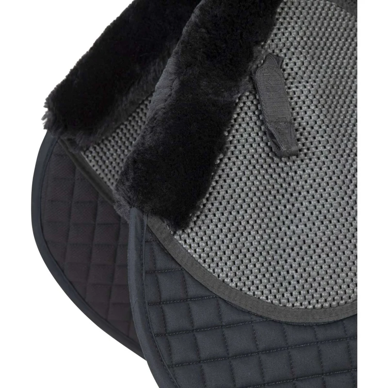 Arma by Shires Tapis de Selle Soft Grip de Saut Noir