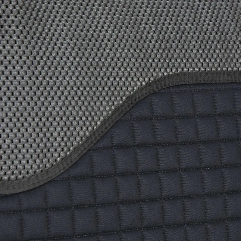 Arma by Shires Tapis de Selle Soft Grip de Saut Noir