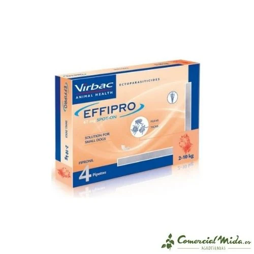 VIRBAC Effipro Spot On Pipettes antiparasitaires pour chiens
