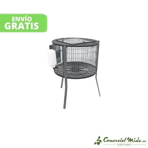 Cage Ronde GÓMEZ Y CRESPO Lapins Mâles