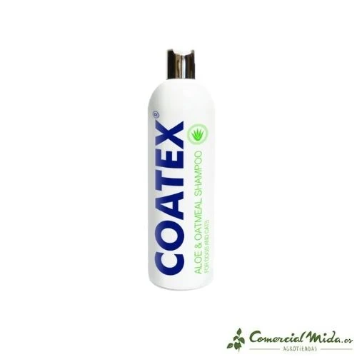 VET PLUS COATEX Shampoing à l'aloe vera et à l'avoine pour animaux de compagnie