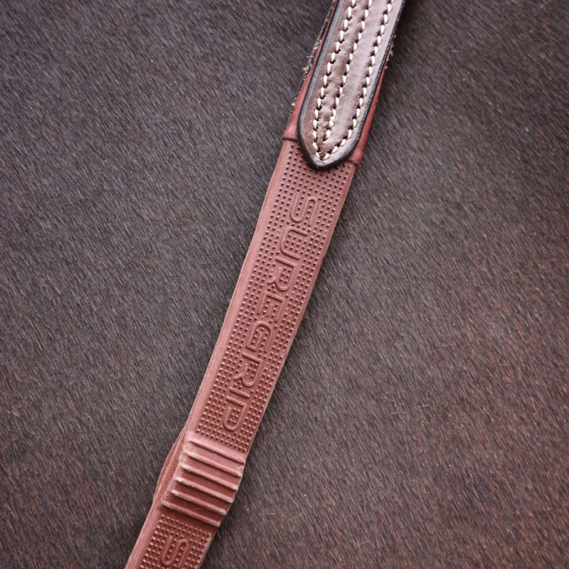 Velociti by Shires Rênes Lusso Elite Pro SureGrip Havane