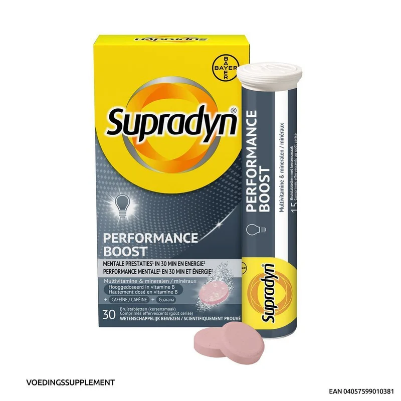 Supradyn Performance Boost | 30 Bruistabletten | Multivitamine
