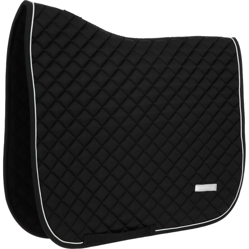 EQUITHÈME Tapis de Selle Nacre Dressage Noir