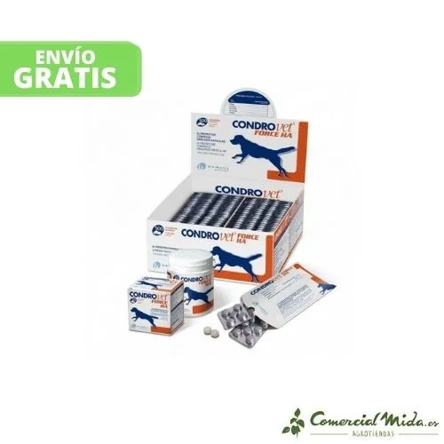 BIOIBERICA Condrovet Force Ha Soin des Articulations pour Chiens