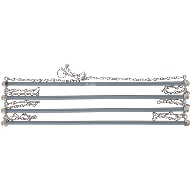 Agradi Horse Râtelier pour Couverture Suspendu Gris