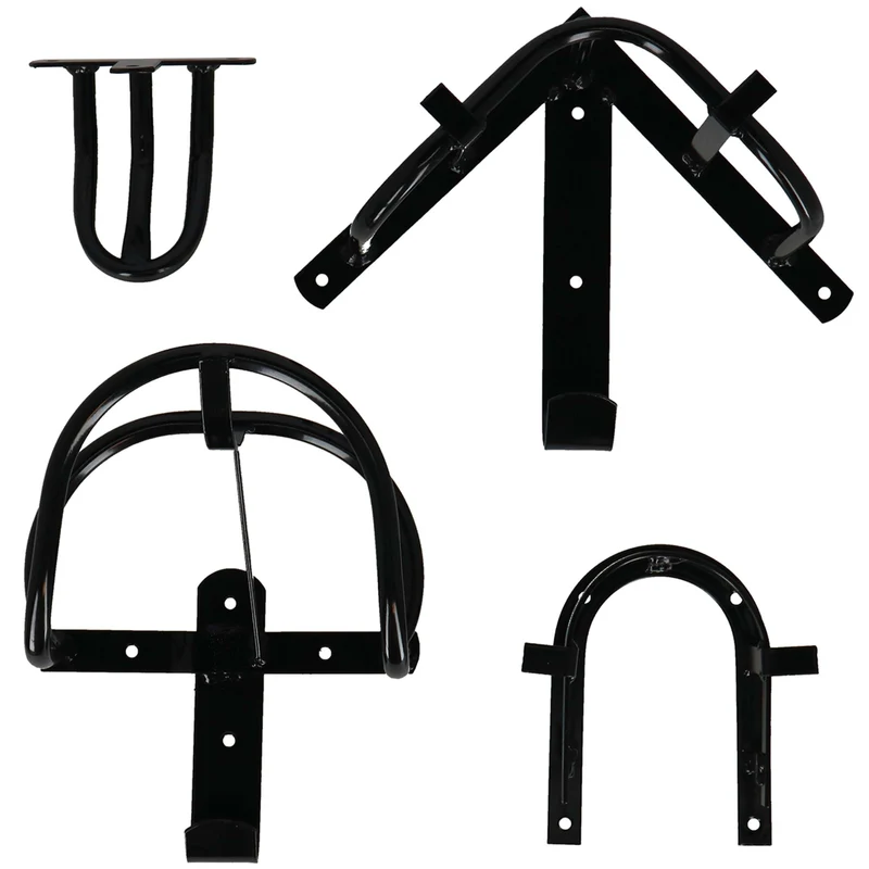 Agradi Horse Set de Support pour Harnais Noir
