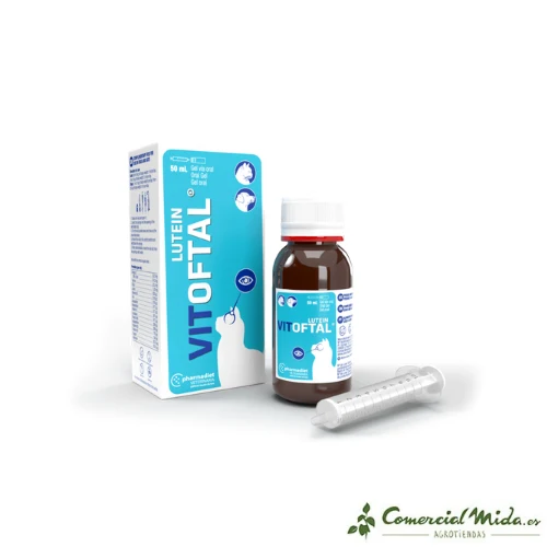 VITOFTAL LUTÉINE Solution buvable pour les soins oculaires chez l'animal de compagnie