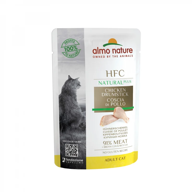 Almo Nature Pâtées Chat Adulte - HFC Natural + - 24 x 55 g