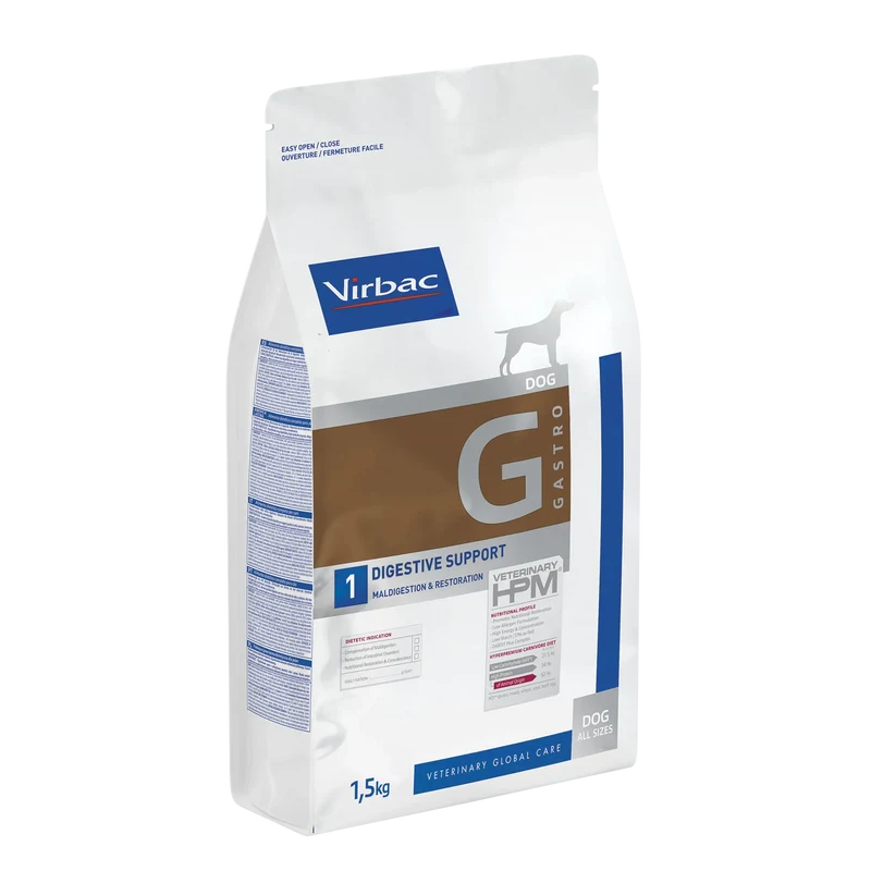 Virbac Veterinary HPM Diététique Gastro Digestive Support - croquettes chien