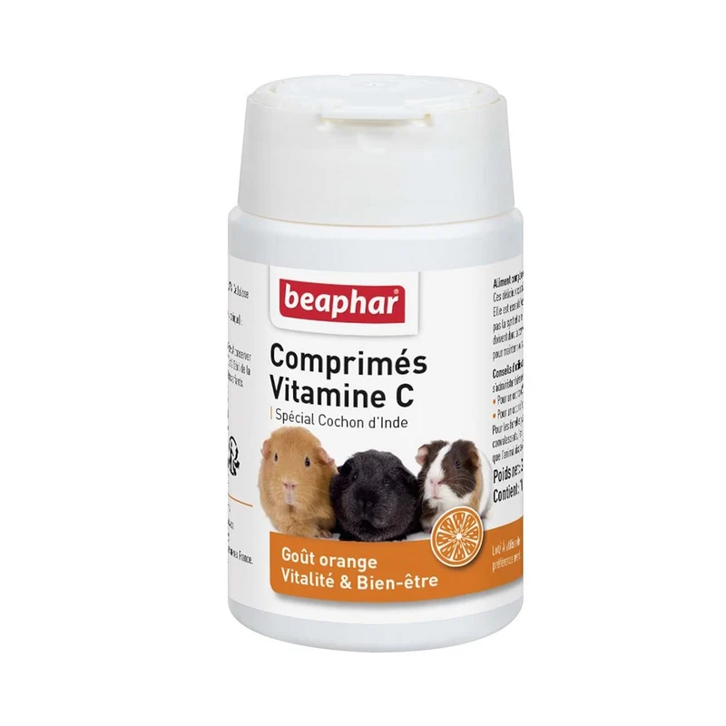 Comprimés de vitamine C pour cochon d'inde