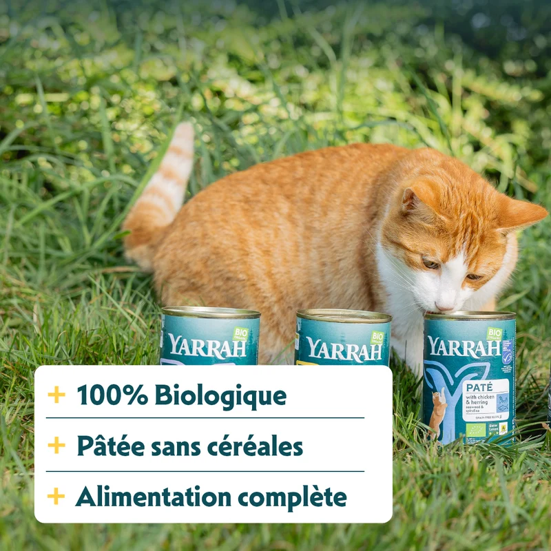 Yarrah bio - pâtée chat