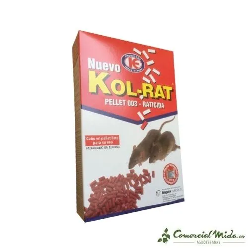 Rodenticide en Pellet KOL-RAT (Nouvelle formule)