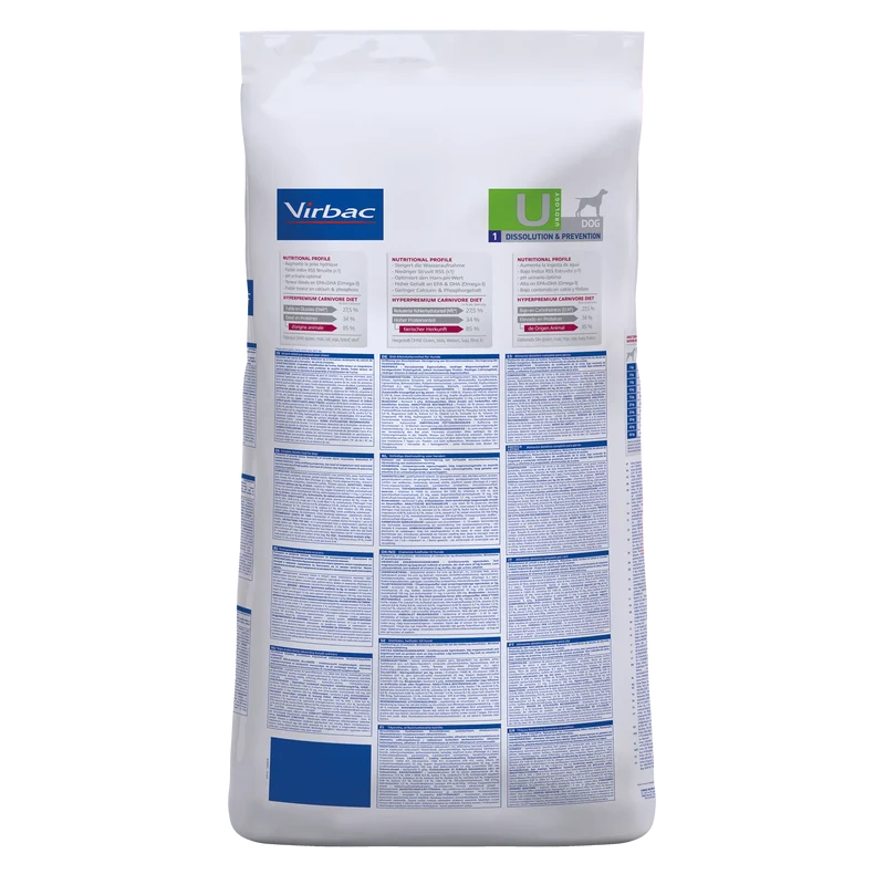 Virbac Veterinary HPM Diététique Urology Dissolution & Prevention - croquettes chien