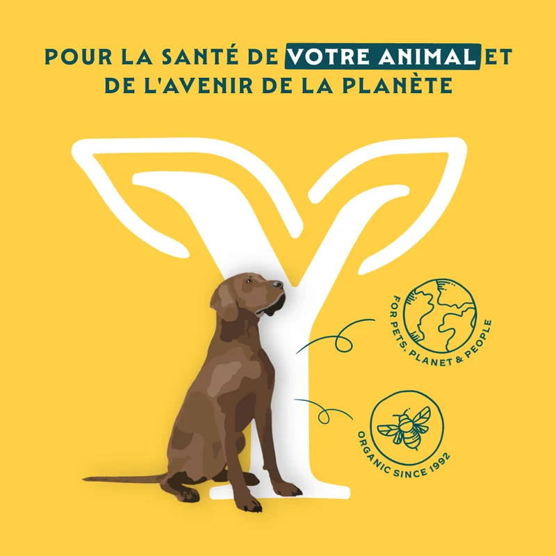 Yarrah croquettes bio pour chien sensible