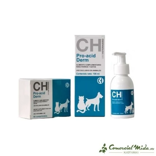 Supplément Pro-Acid Derm Chemical Ibérica Pet Skin